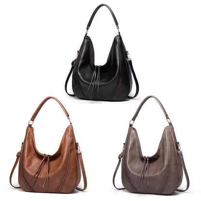 ZYB056 Effortless Chic: Slouchy Hobo Bag