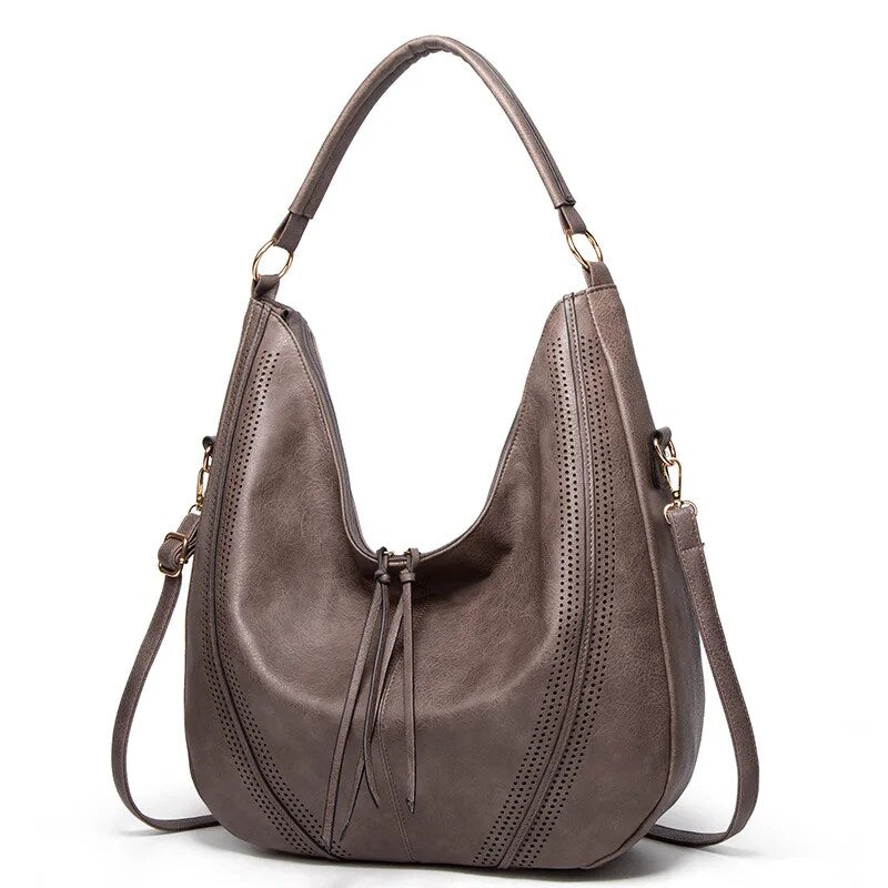 ZYB056 Effortless Chic: Slouchy Hobo Bag