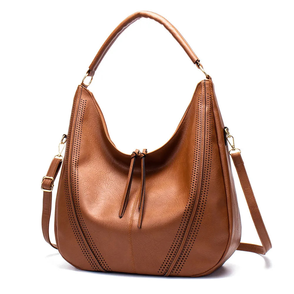 ZYB056 Effortless Chic: Slouchy Hobo Bag