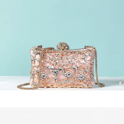 ZYB057 Dazzling Floral Clutch