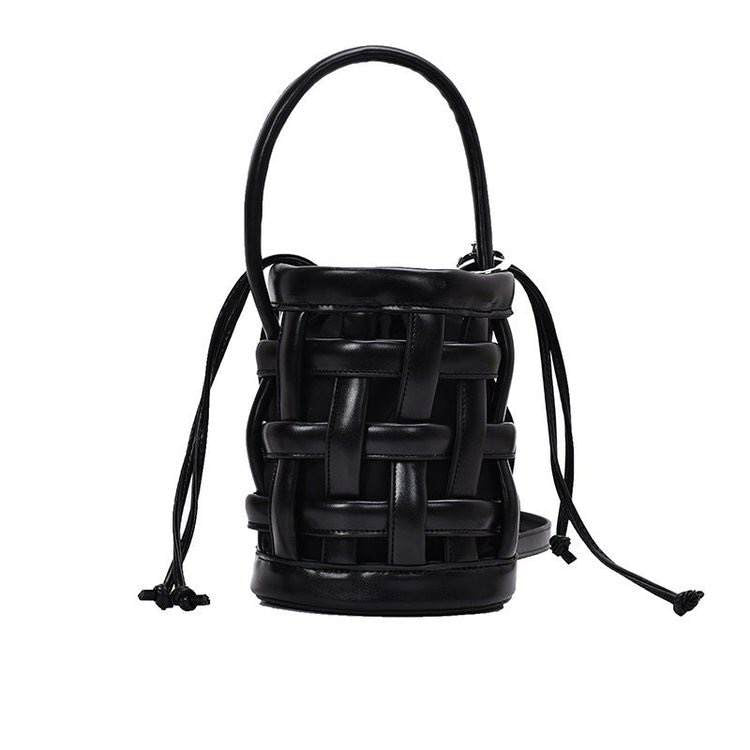 ZYB044 Trendy and Unique: Woven Bucket Bag