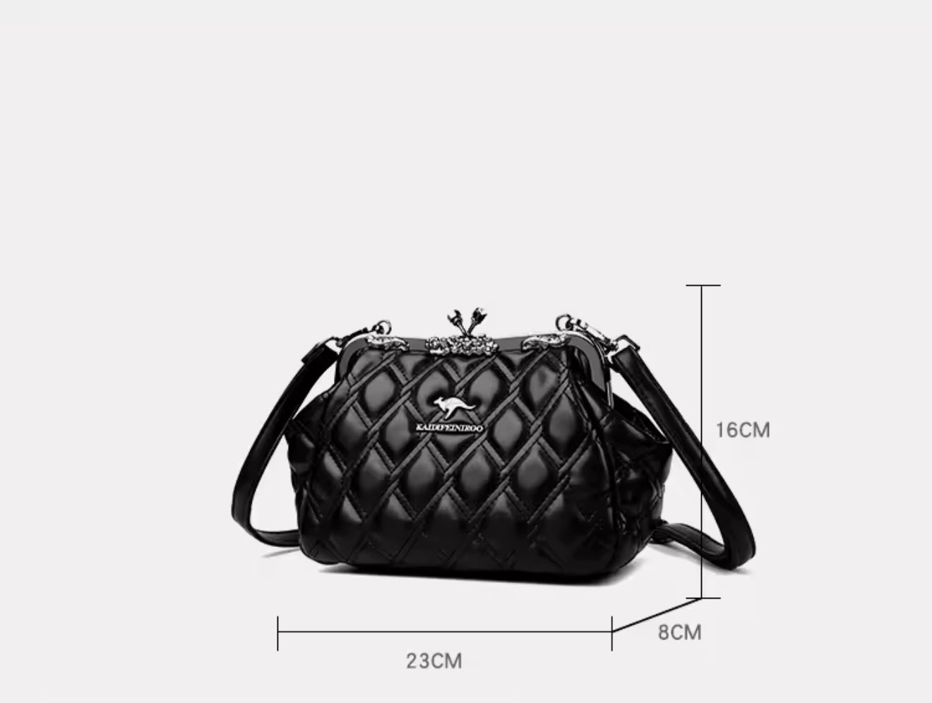ZYB209 Elegant Flap Top Handle Crossbody