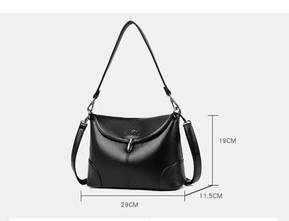 ZYB115 KAIDIFEINIROO - Spacious & Versatile Leather Shoulder Bag