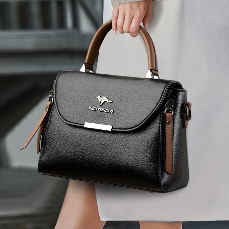 ZYB116 KAIDIFEINIROO - Stylish and Structured Leather Shoulder Bag