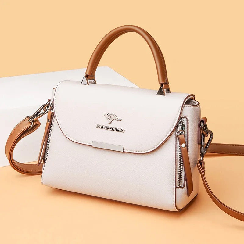 ZYB116 KAIDIFEINIROO - Stylish and Structured Leather Shoulder Bag