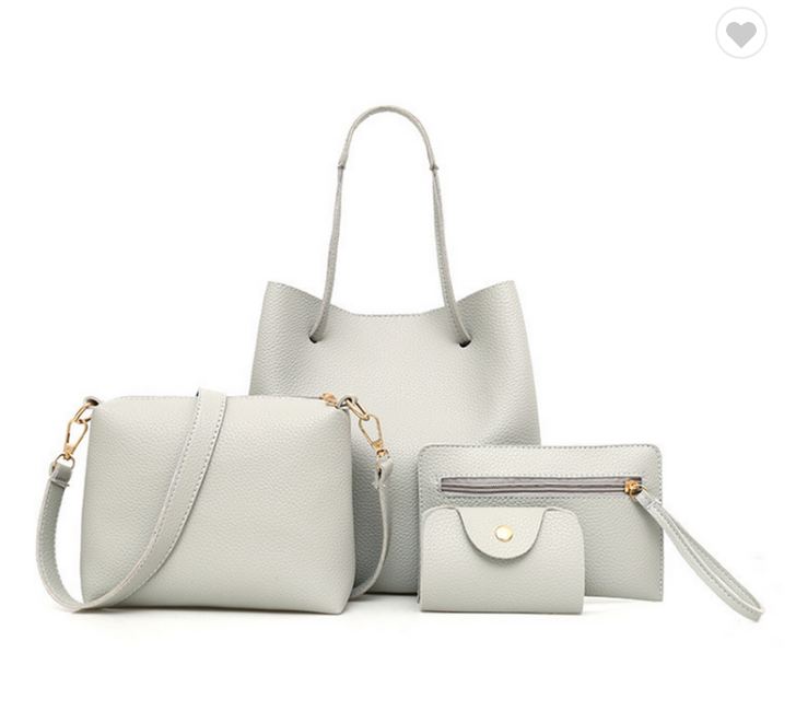 ZYB026 Effortless Elegance: 4-Piece Handbag Set