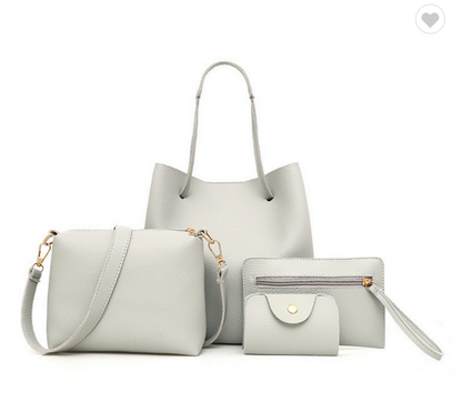 ZYB026 Effortless Elegance: 4-Piece Handbag Set