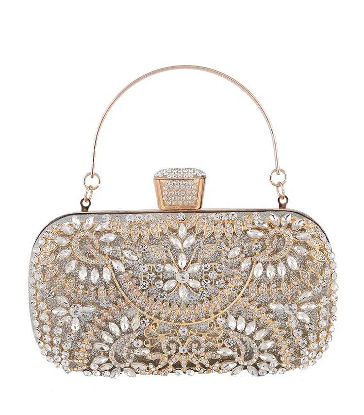 ZYB045 Glamorous and Sparkling: Crystal Clutch