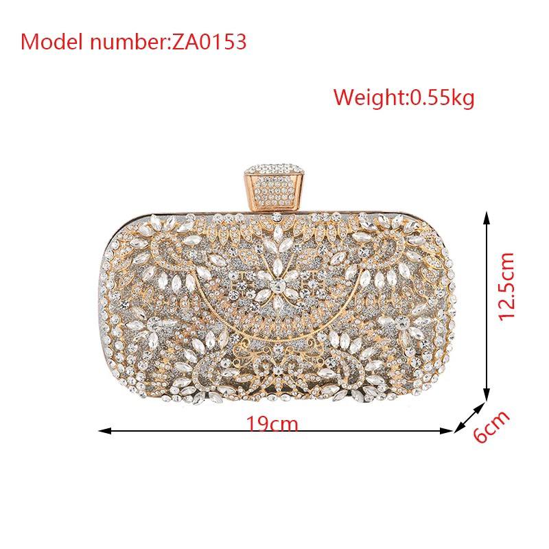 ZYB045 Glamorous and Sparkling: Crystal Clutch