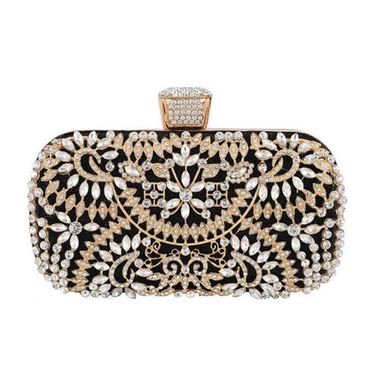 ZYB045 Glamorous and Sparkling: Crystal Clutch