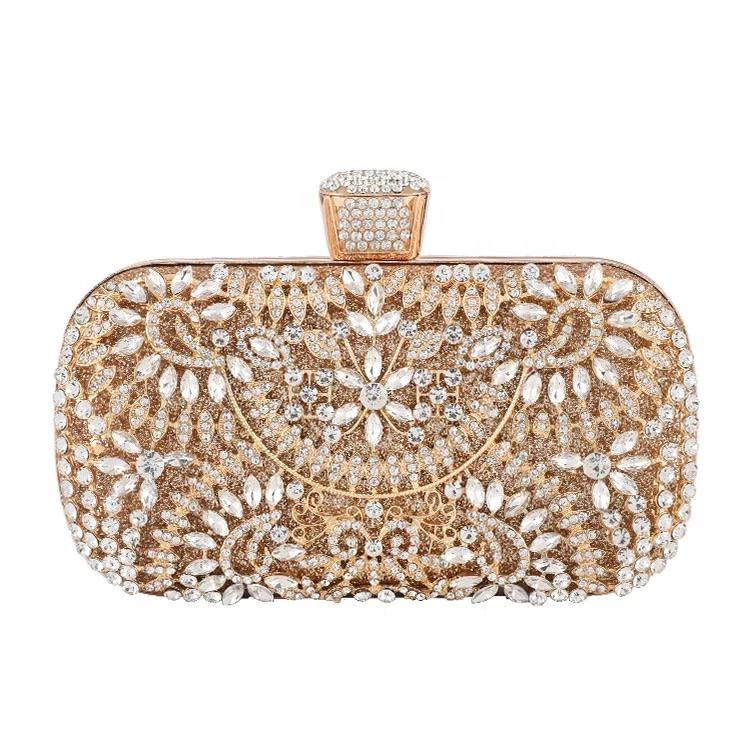 ZYB045 Glamorous and Sparkling: Crystal Clutch