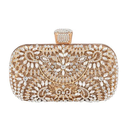 ZYB045 Glamorous and Sparkling: Crystal Clutch