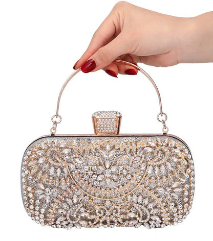 ZYB045 Glamorous and Sparkling: Crystal Clutch