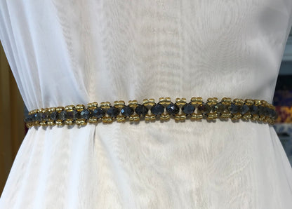 WB001 Waist Pearl Belt